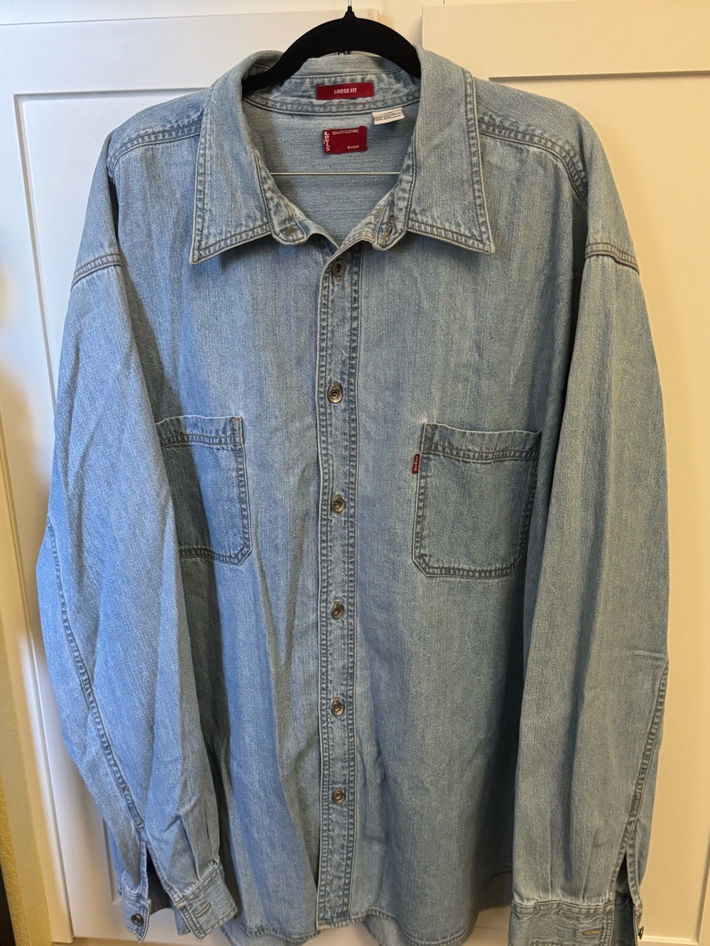 Levi's Light Blue Denim Shirt Jacket